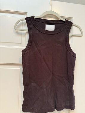 Citizens of Humanity tank - chocolate med